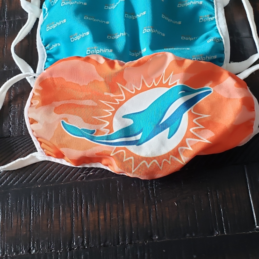 Brand new miami dolphins masks